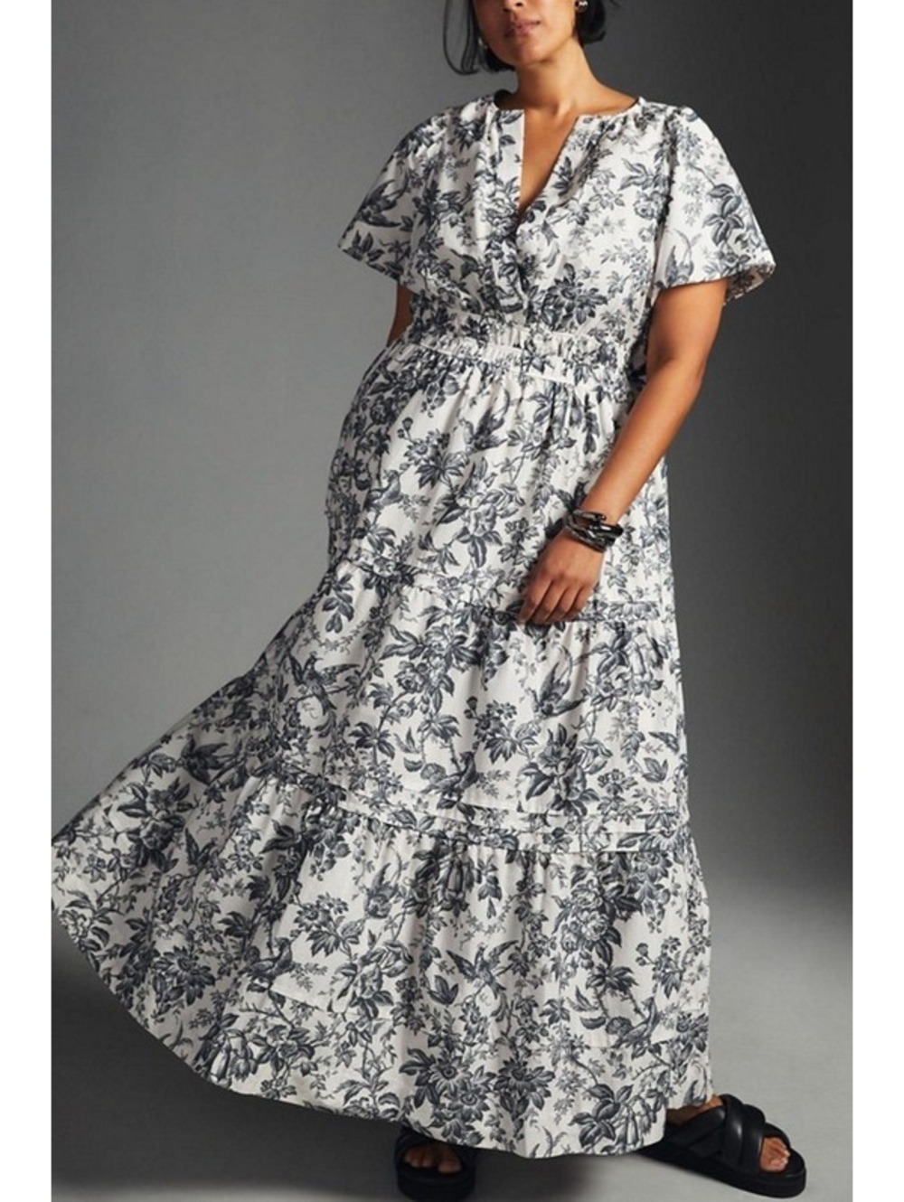 Anthropologie Somerset Floral Printed Maxi Dress NWT 2X Plus